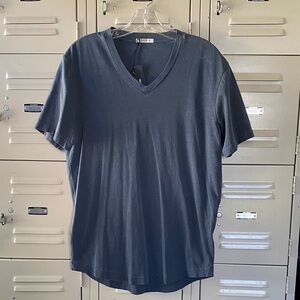 Buck Mason Dark Navy V-Neck Short Sleeve Tee